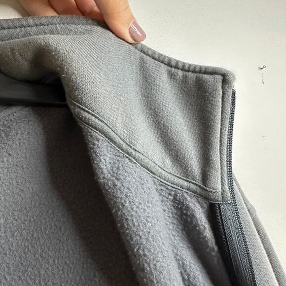 Adidas Men's USED Gray Black Track Jacket Zip Up, Size XL - Picture 8 of 9